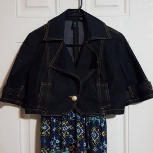 🔴 New BISOU BISOU - short denim jacket size M